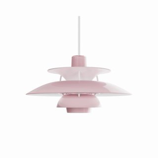 Lámpara Louis Poulsen PH 5 Rosa Opal