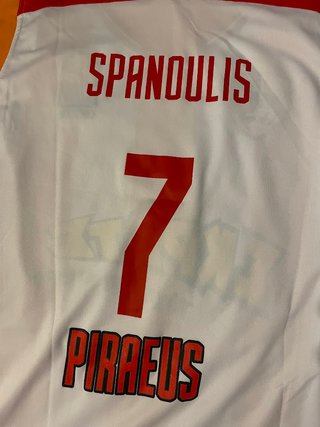 Canotta Olympiacos Vassilis Spanoulis