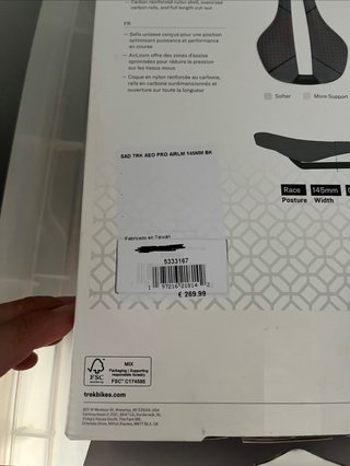 Sillín Bontrager Aeolus Pro Carbon