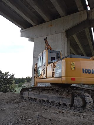 Retro Excavadora Komatsu PC 210 LC-8