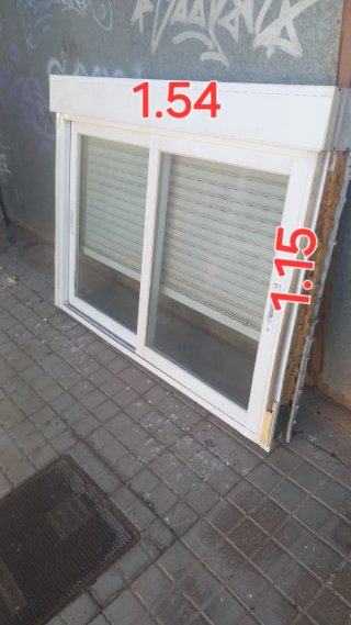 Ventana doble 1.45 x 1.35