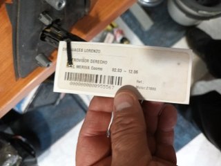 Espejo retrovisor derecho Opel Meriva