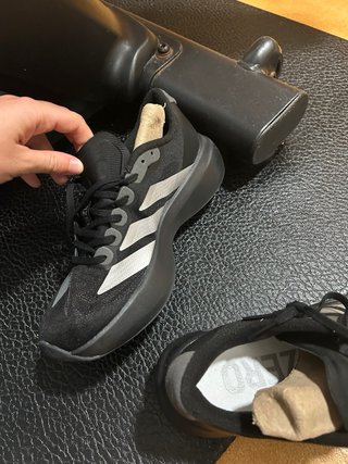 Zapatillas Adidas Adizero Evo SL Negras y Plateada
