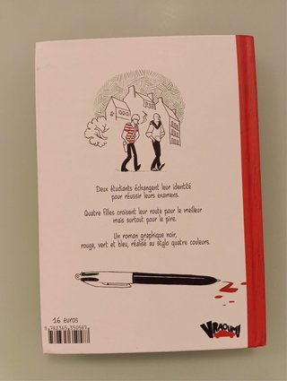 Novela gráfica Título: Quatre Couleurs