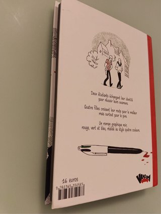 Novela gráfica Título: Quatre Couleurs
