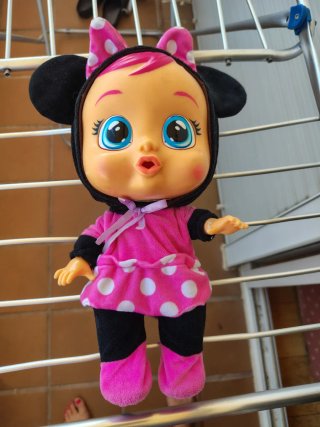 Bebe Llorón. Cry Baby Minie Muñeca