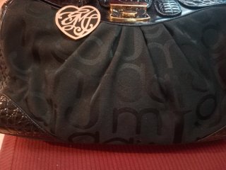 Borsa Gai Mattiolo Tessuto Vernice