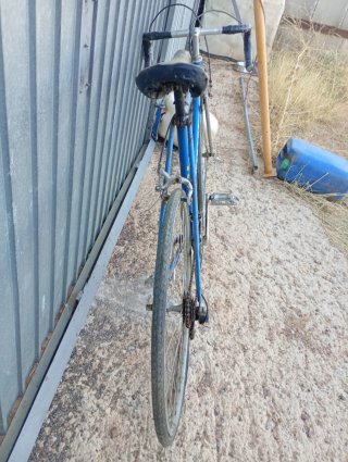 Bicicleta Derby Rabasa Vintage Azul