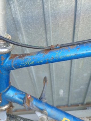 Bicicleta Derby Rabasa Vintage Azul