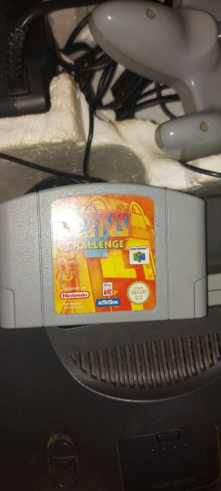 Nintendo 64 Consola Gris y Negra