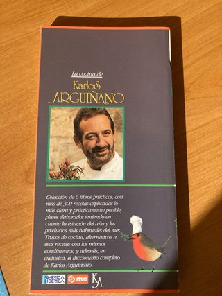 Lote libros karlos arguiñano