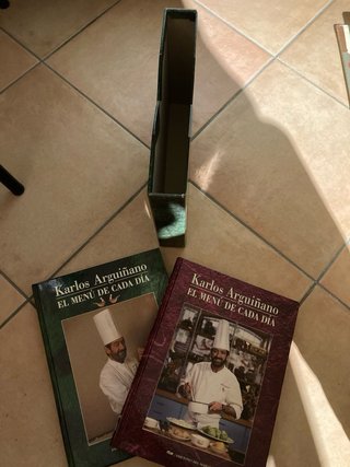 Lote libros karlos arguiñano
