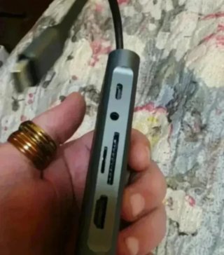 Hub USB Tipo C 11 en 1:4K HDMI VGA LAN Audio USB A