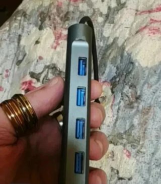 Hub USB Tipo C 11 en 1:4K HDMI VGA LAN Audio USB A