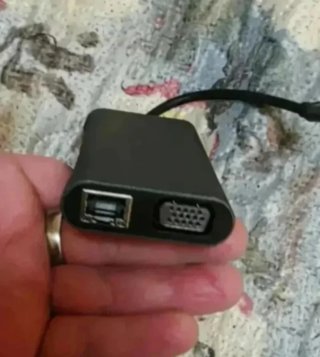 Hub USB Tipo C 11 en 1:4K HDMI VGA LAN Audio USB A