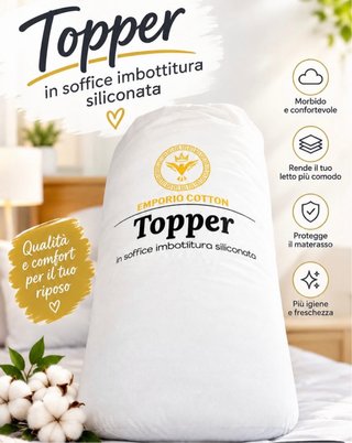 Topper Emporio Cotton in silicone