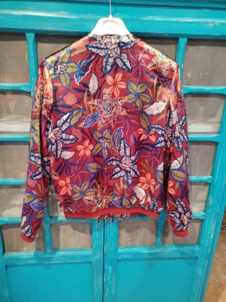 Blusón satinado Promod estampado floral T.S