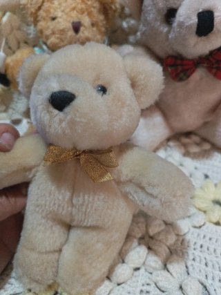 Lote de 4 Ositos de Peluche Coleccionables