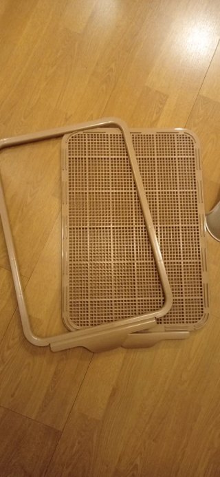 Base para tapete de treino sanitário cão