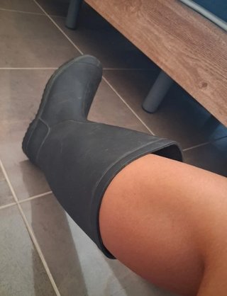 Botas de agua negras talla 39