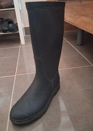 Botas de agua negras talla 39