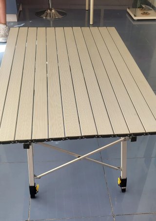 Mesa de camping plegable
