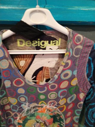 Camiseta Desigual M Estampada Círculos