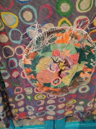 Camiseta Desigual M Estampada Círculos