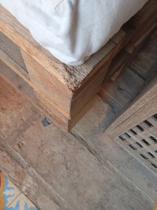 Sofá Palets Exterior con Cojines