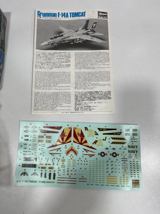 Maqueta Hasegawa F-14A Tomcat 1/72