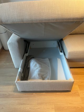 Sofá 3 plazas Eskilstuna Ikea beige