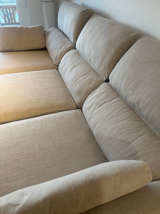Sofá 3 plazas Eskilstuna Ikea beige