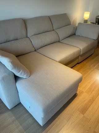Sofá 3 plazas Eskilstuna Ikea beige