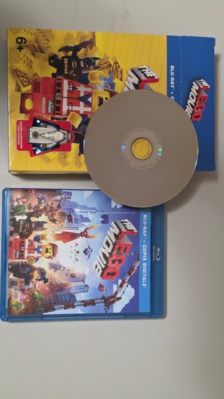 The Lego Movie Blu-ray con minifigure Vitruvius