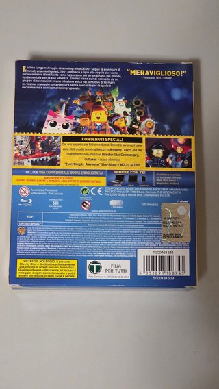 The Lego Movie Blu-ray con minifigure Vitruvius