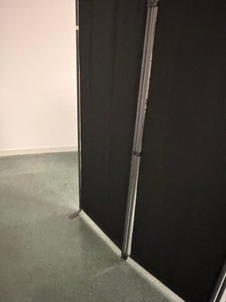 Biombo Separador Negro