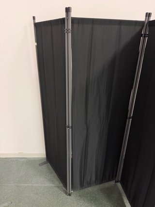 Biombo Separador Negro