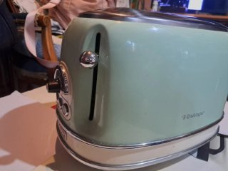Tostador Vintage Verde Pastel