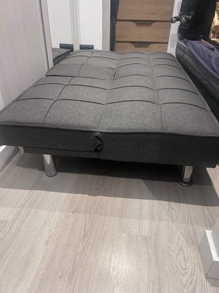 Sofá Cama Gris Tela