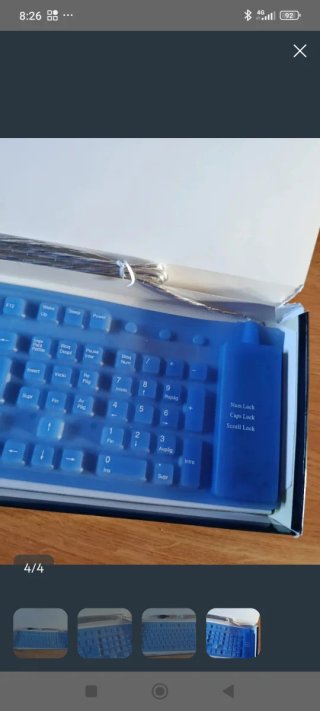 Teclado USB Azul sin usar
