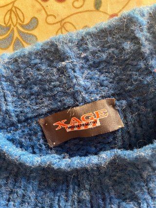Maglione di lana taglia XL multicolor usato