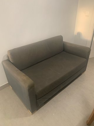 Sofá IKEA Gris Tela