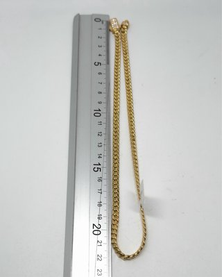 ORO NUEVO 18kt Cadena cubana