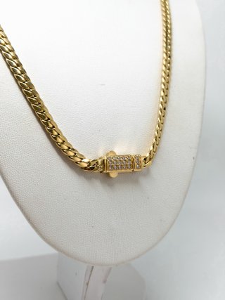 ORO NUEVO 18kt Cadena cubana