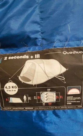 Tienda de campaña Quechua 2 Seconds+