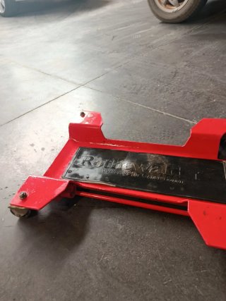 Dispositivo auxiliar moto Rothewald rojo