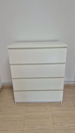 Comoda Cajonera IKEA Blanca Malm