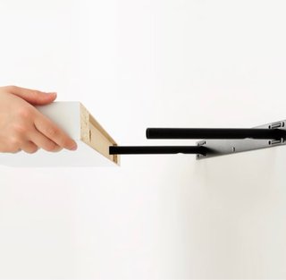 2 Estantes LACK Ikea Blanco SIN ESTRENAR