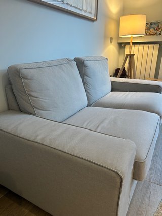 Sofá KIVIK 2 plazas gris