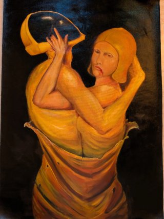 Cuadro Óleo Surrealista 145x98 cm